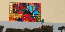 Murales dedicato al senatore Paolo Desana